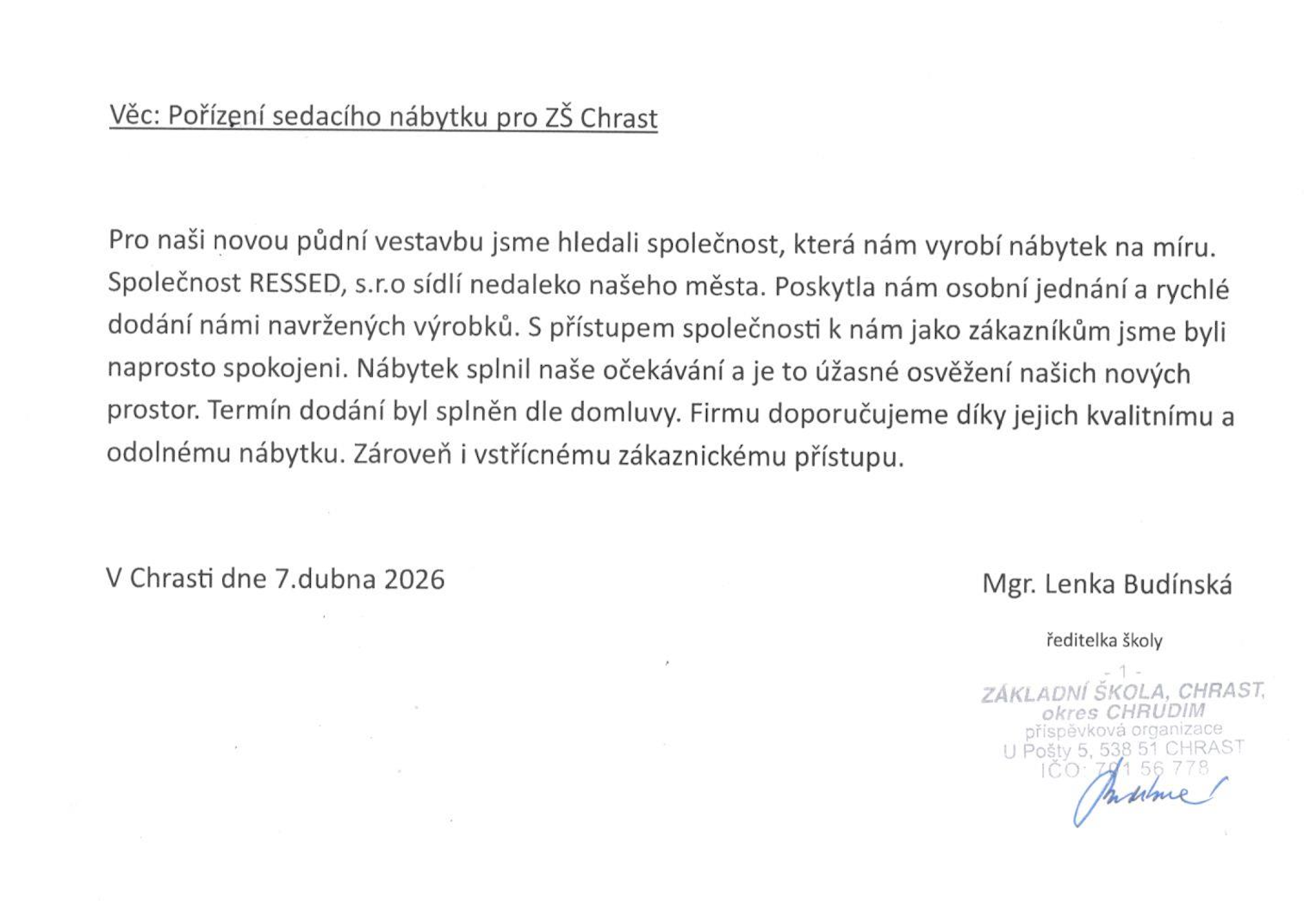 ZŠ CHRAST
